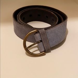 Coach suede belt